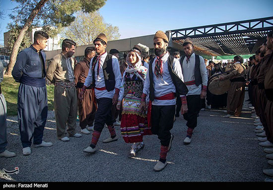 جشن جهانی نوروز در محوطه تاریخی طاقبستان
