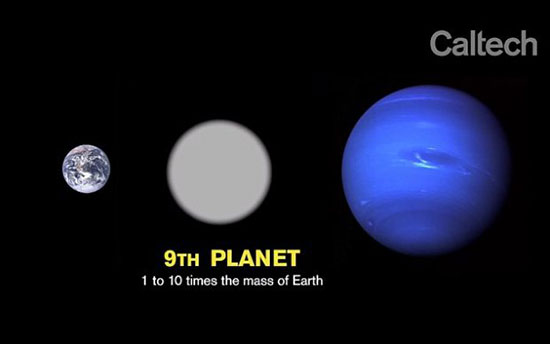 سیاره نهم منظومه شمسی وجود دارد