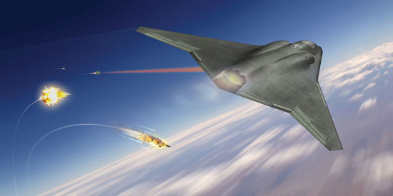 سلاح لیزری برای جنگنده‌های آمریکا