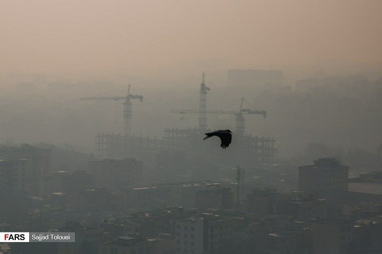 تهران دهمین شهر آلوده‌ی جهان شد