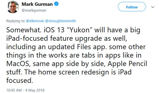 تمرکز ویژه سیستم عامل iOS ۱۳ روی آیپد