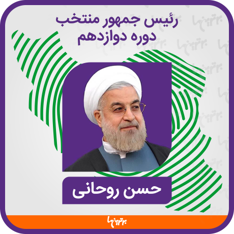 «روحانی» رئیس جمهور منتخب ایران شد