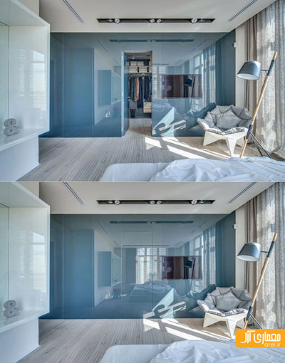 20 نمونه اتاق خواب همراه با کمد دیواری