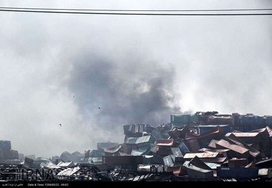 عکس: انفجار مهیب در شهر «تیانجین» چین