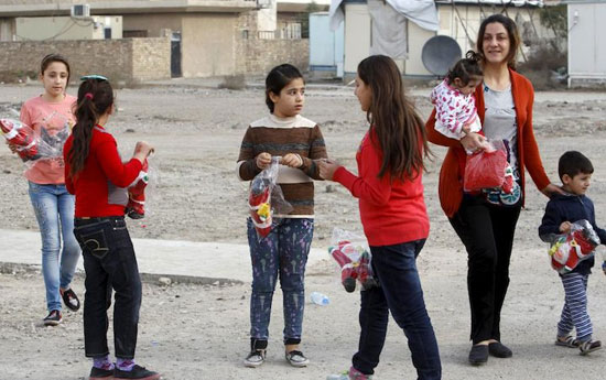 جشن کریسمس در عراق! +عکس