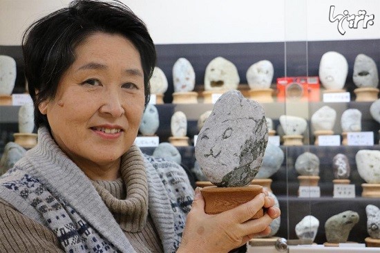 موزه ای از سنگ‌های شبیه به صورت در ژاپن