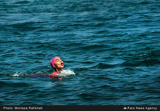 عکس: رکورد زنی شناگر 10 ساله گیلانی