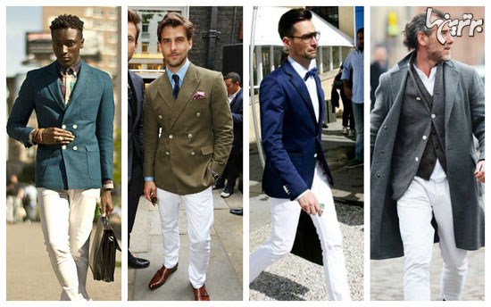راهنمای ست کردن کت و شلوار رنگی برای آقایان