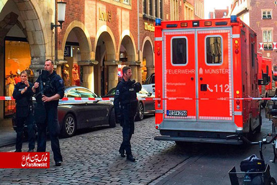 حمله با خودرو به عابران پیاده در آلمان