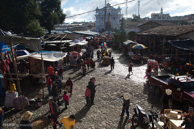 جشنواره سنت توماس بمناسبت سال نو در گواتمالا