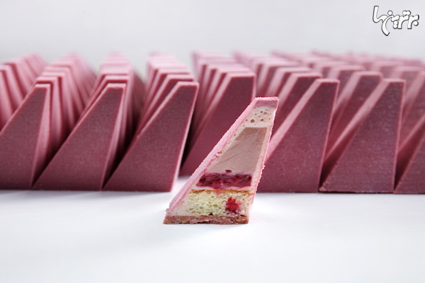 کیک‌های هندسی باورنکردنی با الهام از اریگامی