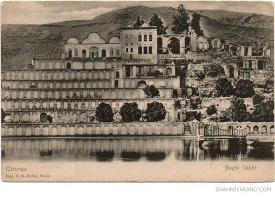 باغ تخت شیراز، عمارتی باشکوه که ویران شد