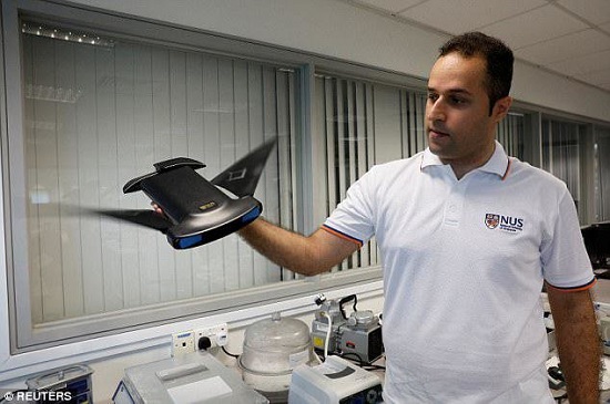 طراحی ربات غواص با الهام از بدن سفره ماهی