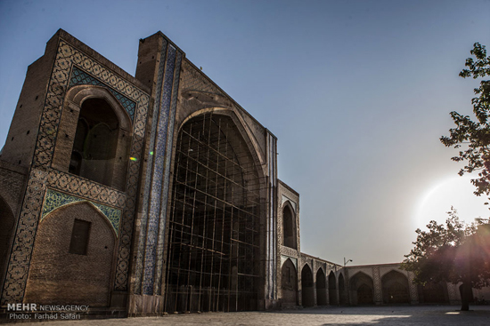 معماری زیبای مسجد جامع قزوین