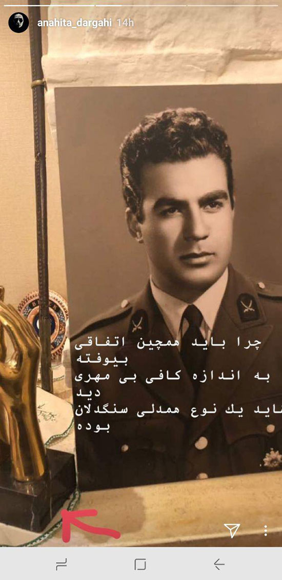 سرقت جایزه «سپاس» ملک مطیعی از خانه دخترش