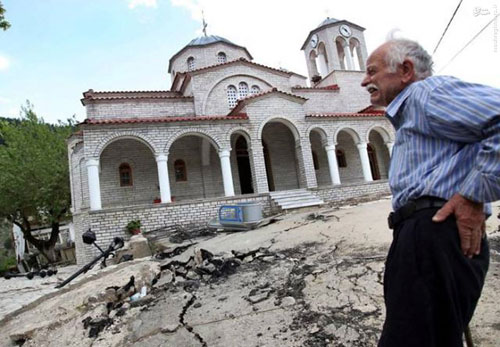 تغییر عجیب ساختار روستا توسط زلزله