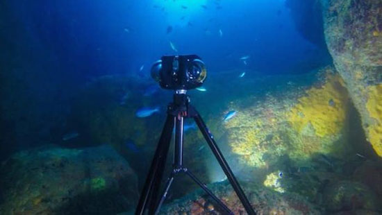 رونمایی از دوربین فیلمبرداری 360 درجه زیر آبی