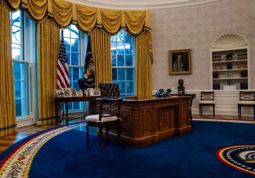 تغییرات اتاق کار جو بایدن در کاخ سفید