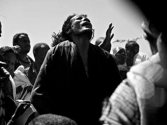 تصاویری از مراسم جن‌گیری در اتیوپی