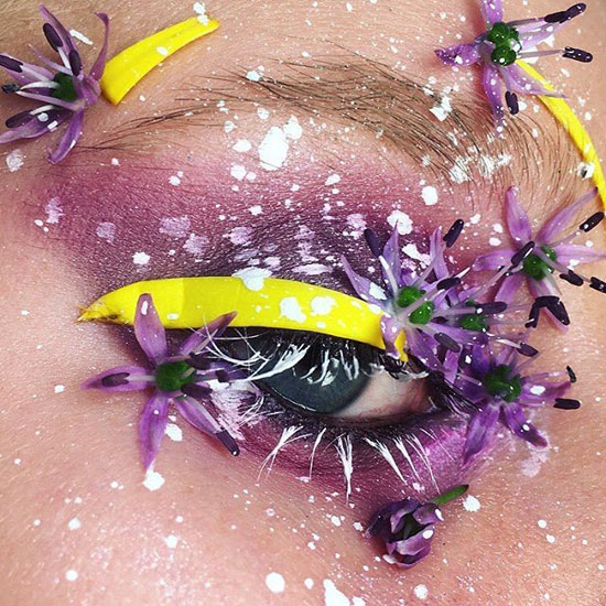 «چشم های گلخانه ای»؛ پروژه آرایشگری هنرمند 21 ساله