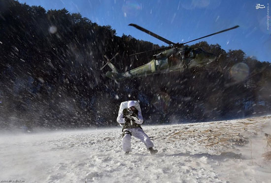 عکس: تمرینات عجیب یگان ویژه کره جنوبی