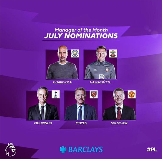 نامزد‌های بهترین مربی ماه لیگ برتر مشخص شدند