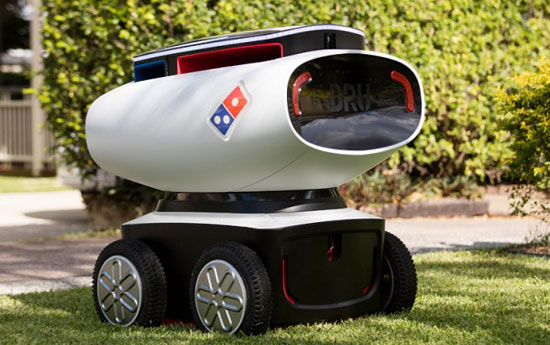 دومینوز، رباتی که پیتزا تحویل می دهد