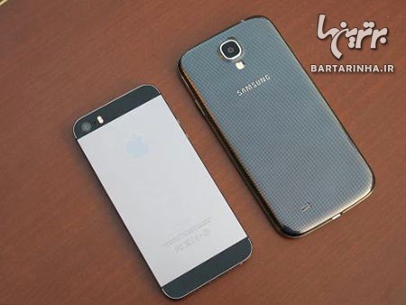 مقایسه iPhone 5s و Galaxy S4