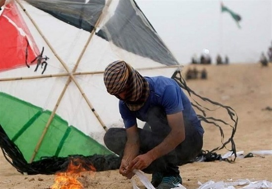 دردسر بادبادک‌های آتشین برای اسرائیل