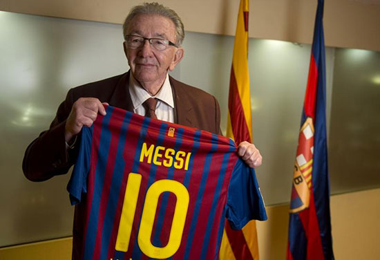 رئیس اسبق بارسلونا در 82 سالگی در گذشت