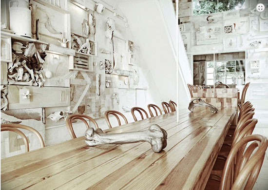 دیزاین جالب رستورانِ استخوان! +عکس