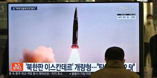 کره شمالی موشک بالستیک جدید آزمایش کرد