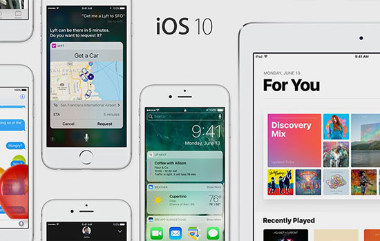 کدام محصولات اپل به iOS10 آپدیت می‌شوند؟