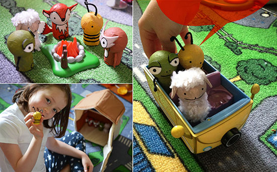 کاردستی: ساخت عروسک های ناز کوچولو
