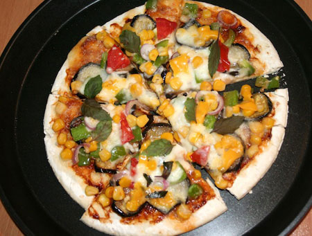 گام به گام با بهترین پیتزا سبزیجات دنیا!