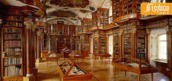 نمایی از 25 کتابخانه زیبای جهان