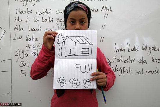 کودکان سوری و رویای خانه +عکس
