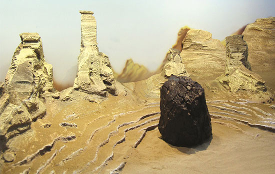 قطعه سنگ‌های فضایی در ایران +عکس