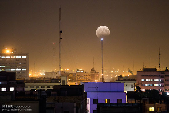 ماه گرفتگی در ایران