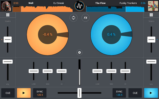 برنامه میکس موزیک Cross DJ برای اندروید