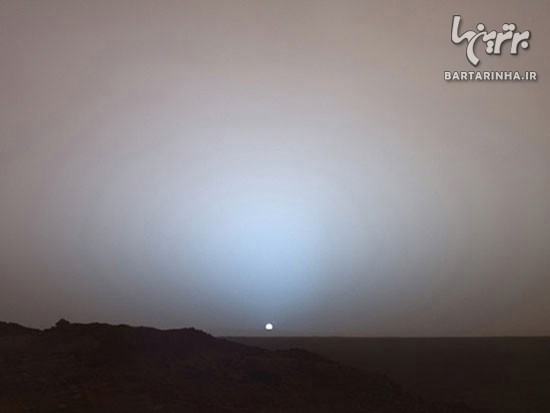 "غروب" از مریخ هم دیدنی است +عکس