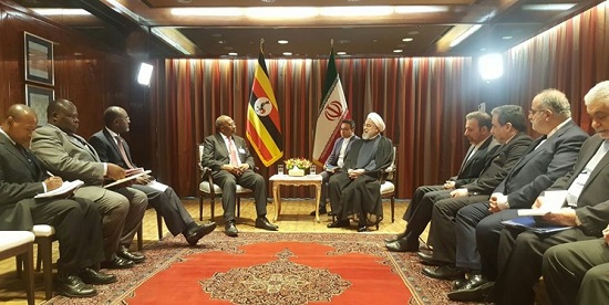 نخست‌وزیر اوگاندا با روحانی دیدار کرد