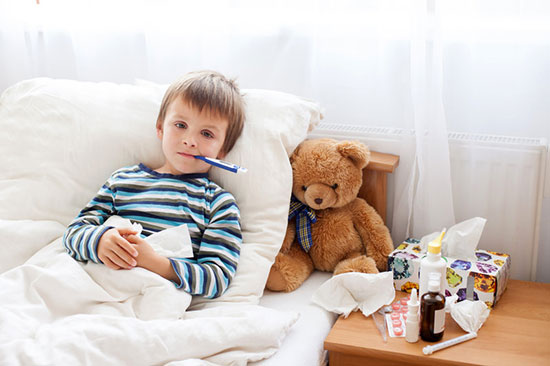 تب بالا و خطر تشنج در کودکان