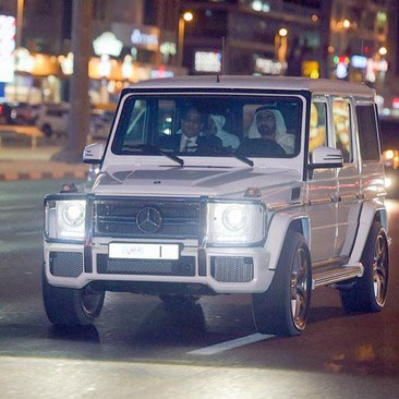 خودروی شخصی حاکم دبی +عکس