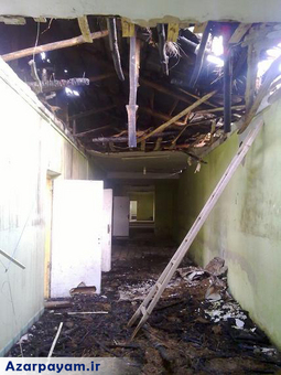 آتش سوزی در یک مدرسه دیگر +عکس