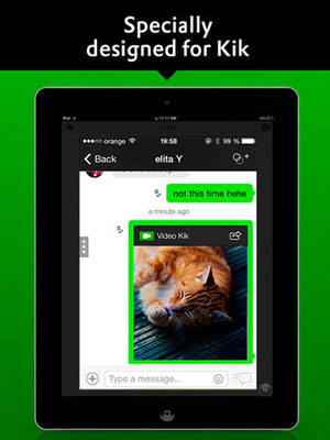 دانلود برنامه Video for Kik Messenger برای iOS
