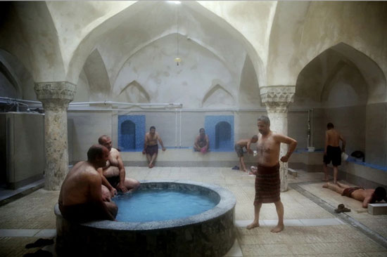گزارشAP از حمام عمومی در ایران +عکس