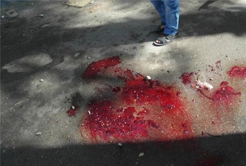 عکس: حمله تروریستی به کنسولگری ایران