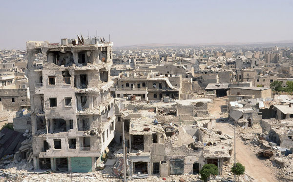 صحنه های عجیب از جنگ سوریه +عکس