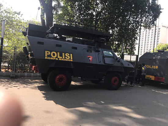 تدابیر شدید امنیتی در جاکارتا